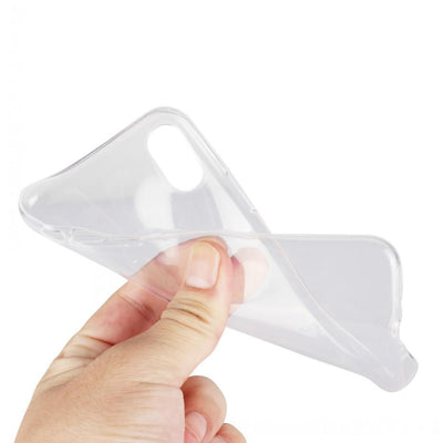 Cover iPhone Xr i gennemsigtigt gummi