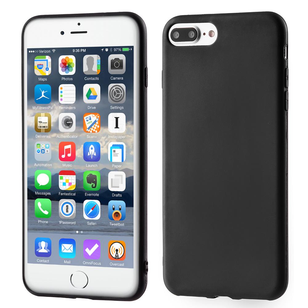 Cover i gummi, iPhone 7 Plus / 8 Plus, mat overflade