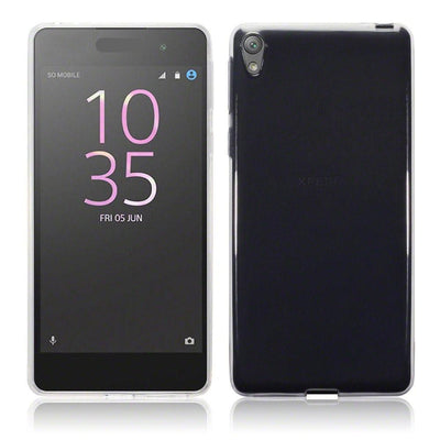 Sony Xperia E5 cover i gennemsigtigt gummi,
