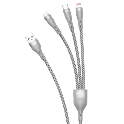 Super kabel 65W!!! Ladekabel 3i1 - USB-C/Micro-USB/iPhone/iPad